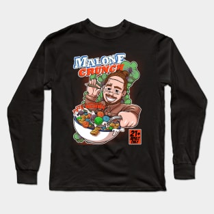 Malone Crunch Illustration Long Sleeve T-Shirt